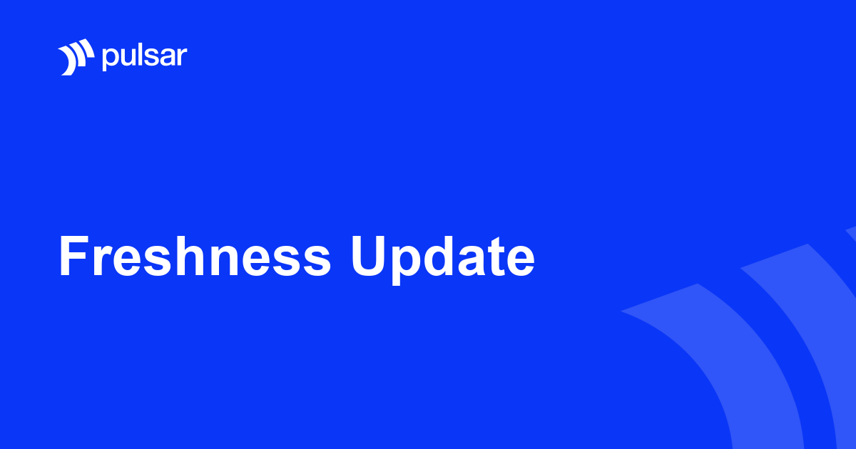 Freshness Update