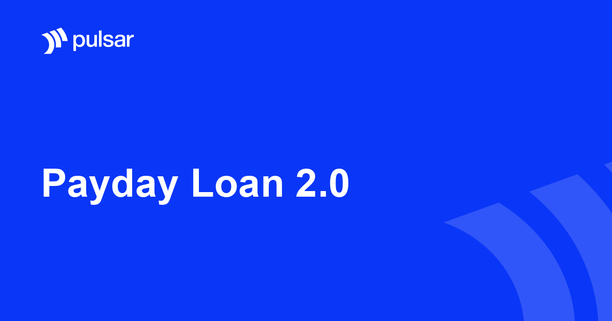 Payday Loan 2.0