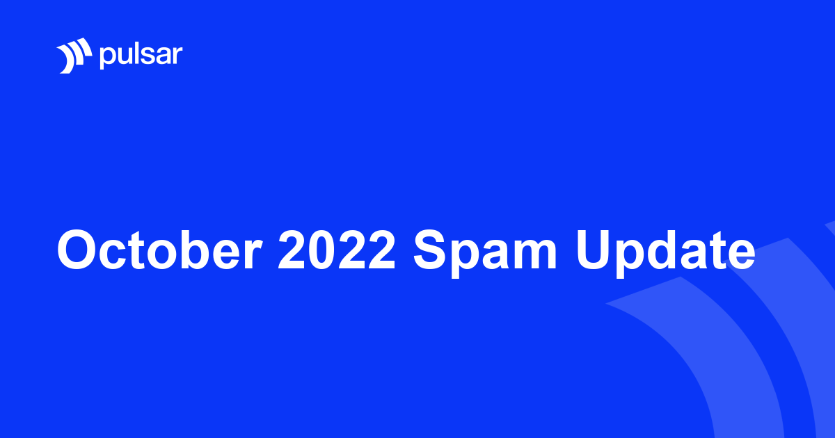 October 2022 Spam Update