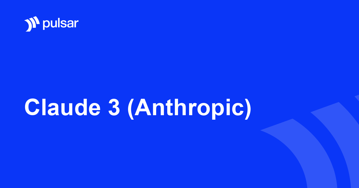 Claude 3 (Anthropic)