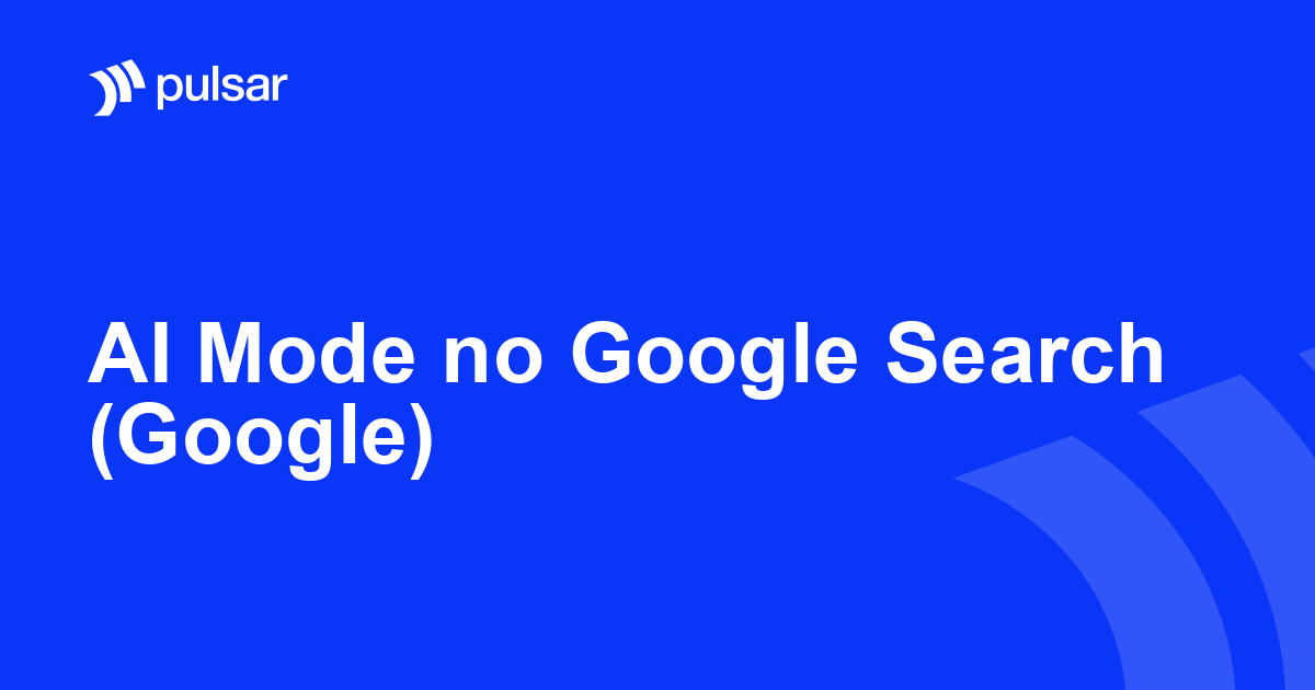 AI Mode no Google Search (Google)