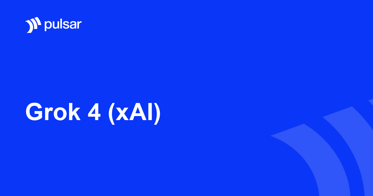 Grok 4 (xAI)