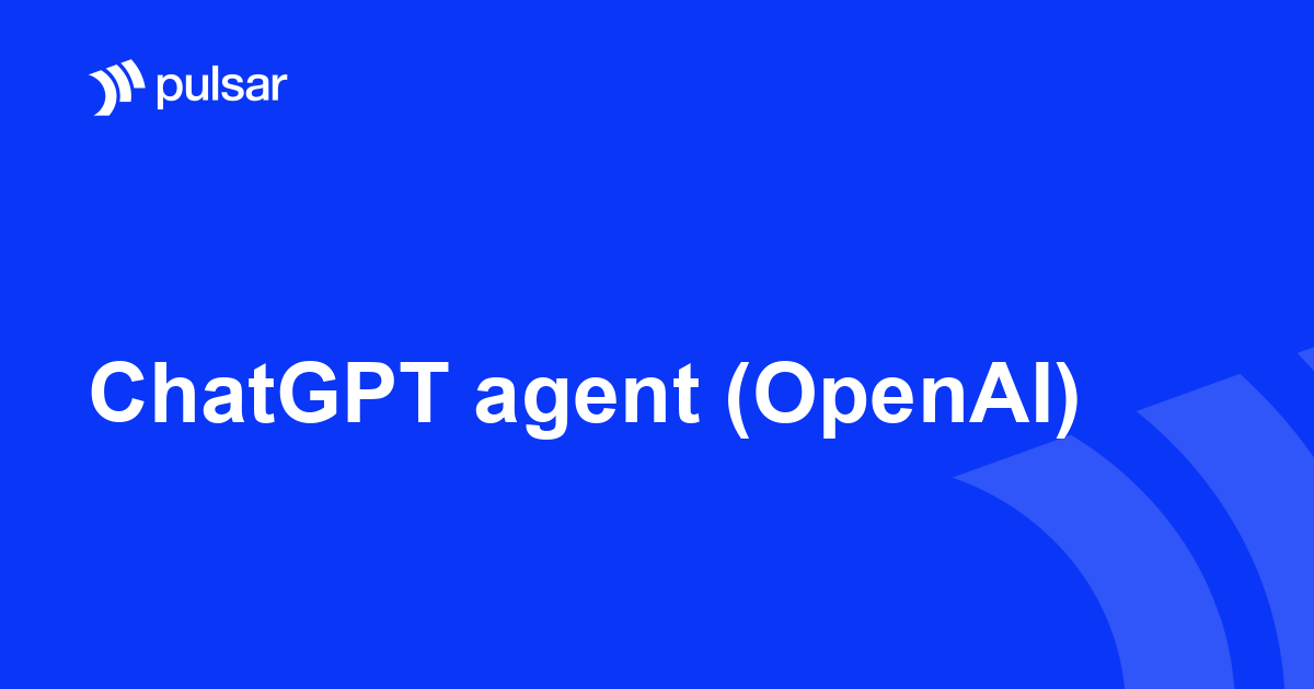 ChatGPT agent (OpenAI)