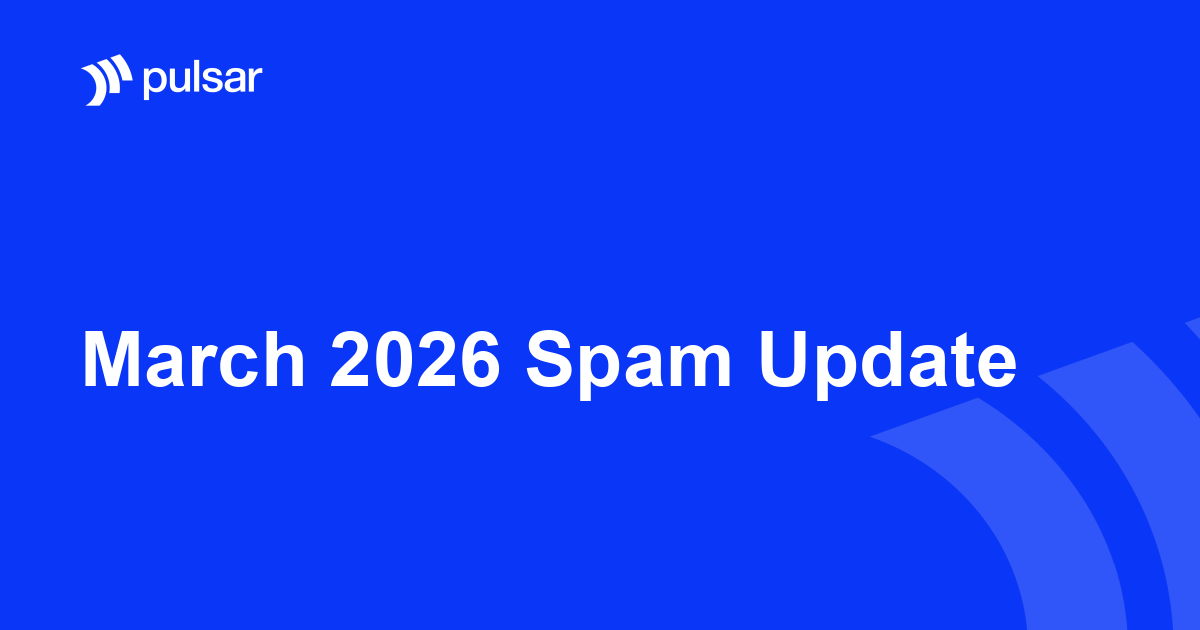 March 2026 Spam Update