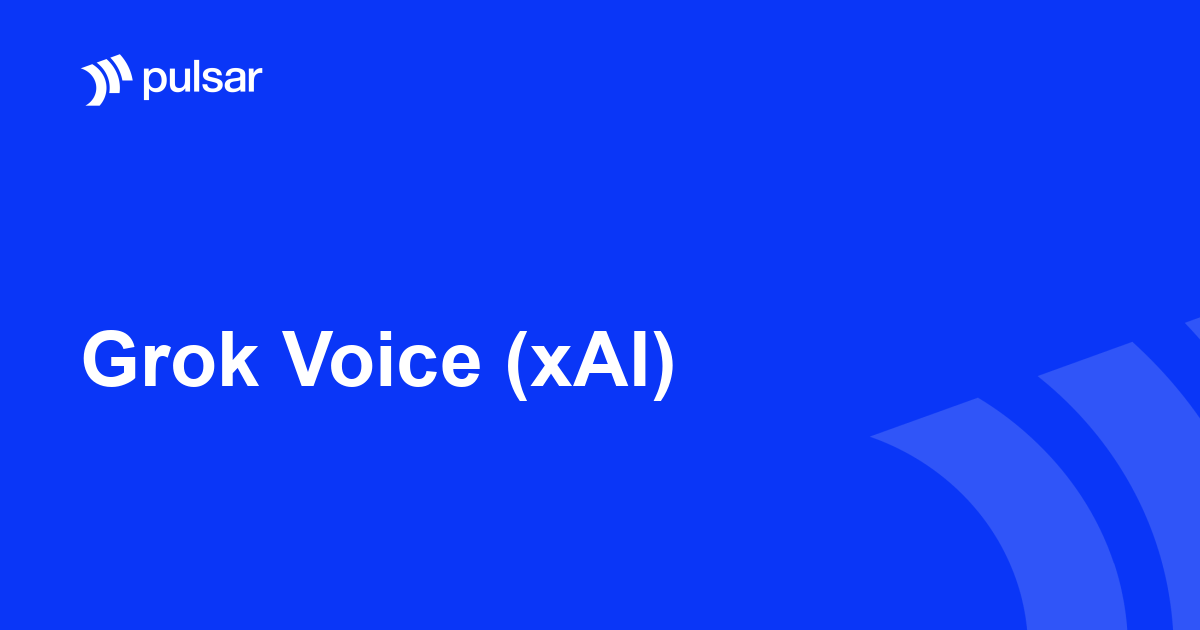 Grok Voice (xAI)