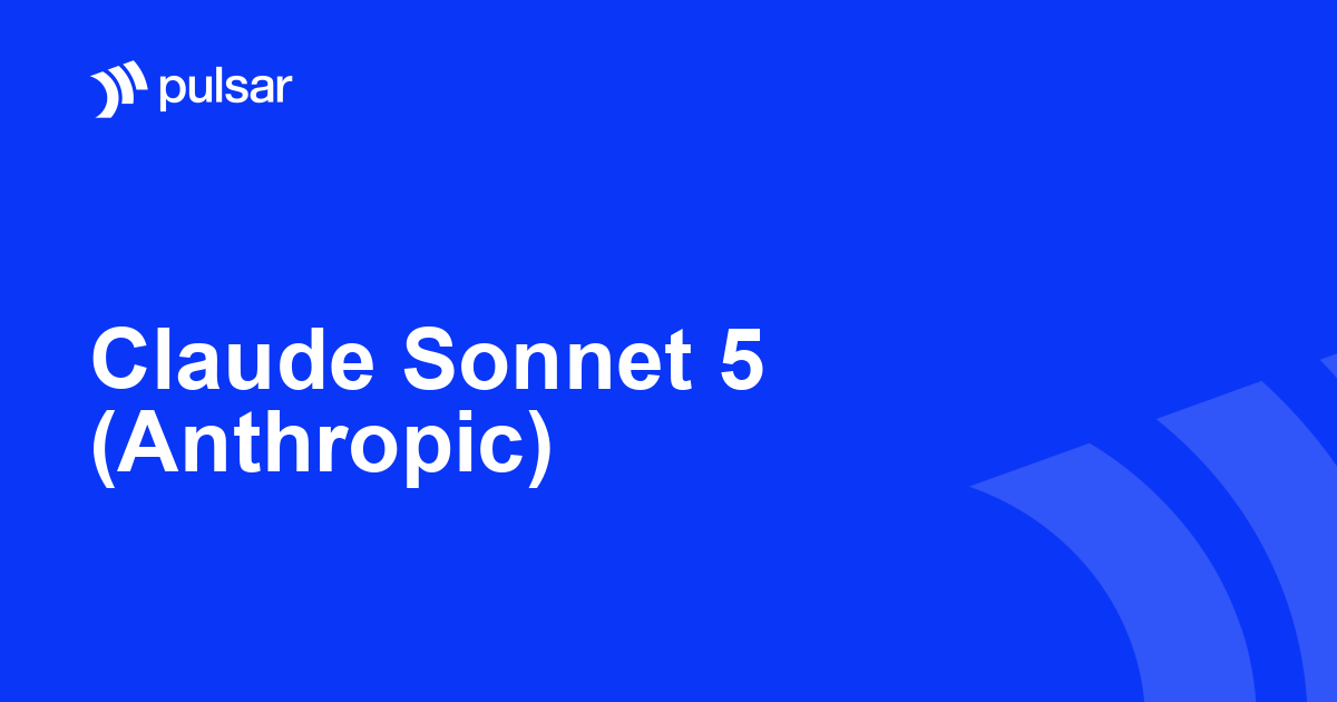Claude Sonnet 5 (Anthropic)